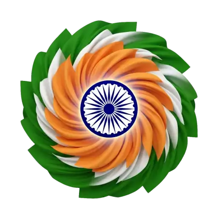 Free Indian Flag Ashoka Chakra Png Transparent PNG Download