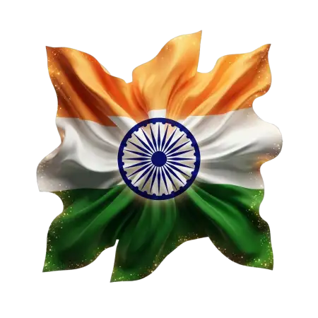 Free Indian Flag Celebration Decoration Png Transparent PNG Download
