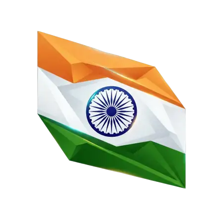 Free Indian Flag Design Png Transparent PNG Download