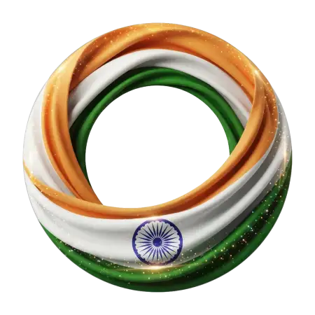 Free Indian Flag Independence Day Design Transparent PNG Download
