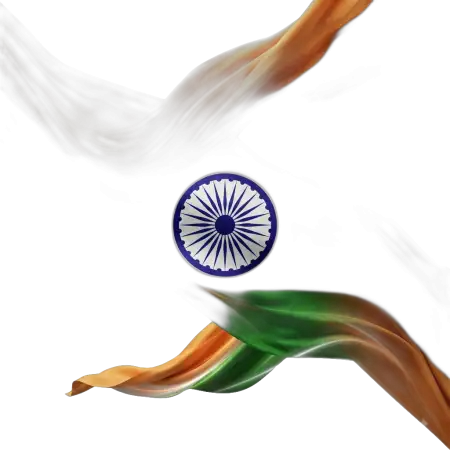 Free Indian Flag Patriotic Background Design Transparent PNG Download