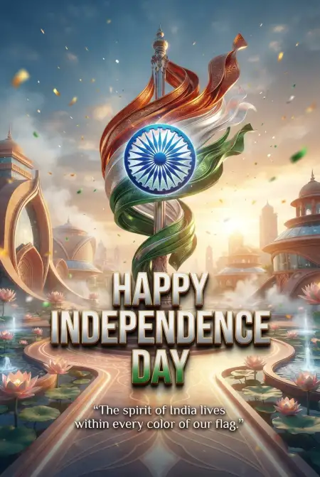 Indian Independence Day Wishes 2026 Instagram Story Images - Free Indian Independence Day Wishes 2026 Download