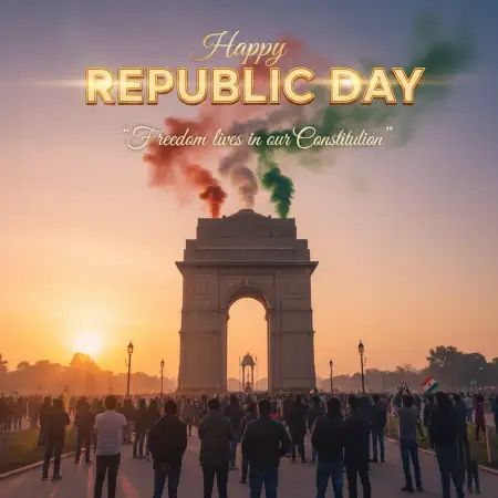 Indian Republic Day India Gate Background - Free Indian Republic Day Download