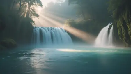 Indian Waterfall Background Photo - Free Waterfall Background Download