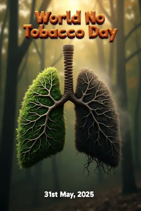 Indian World No Tobacco Day Poster Design - Free World No Tobacco Day Download