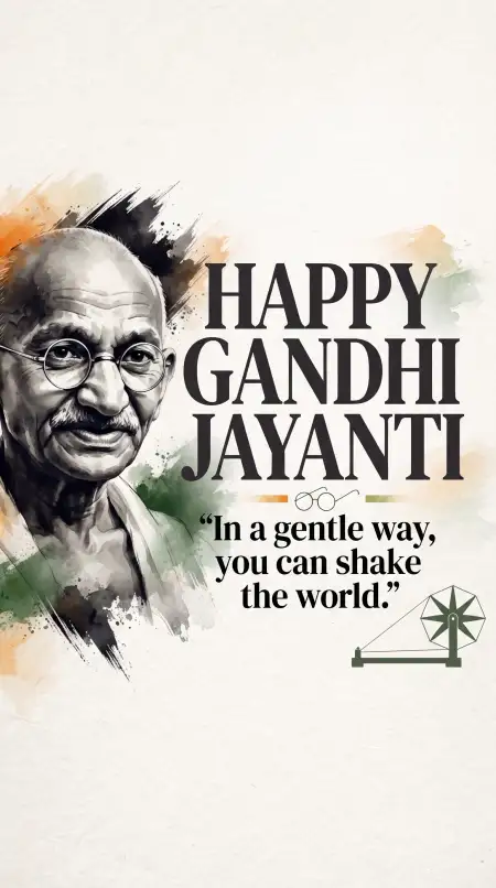 inspirational gandhi jayanti wishes 2026