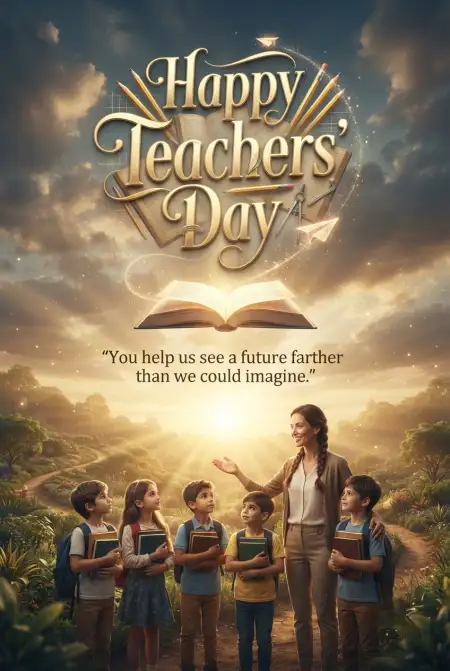 Free Inspirational Teachers Day Greetings Image Download