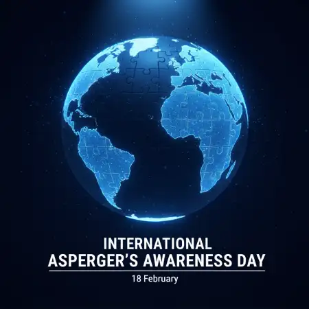 Free International Aspergers Awareness Day 2026 Background Download