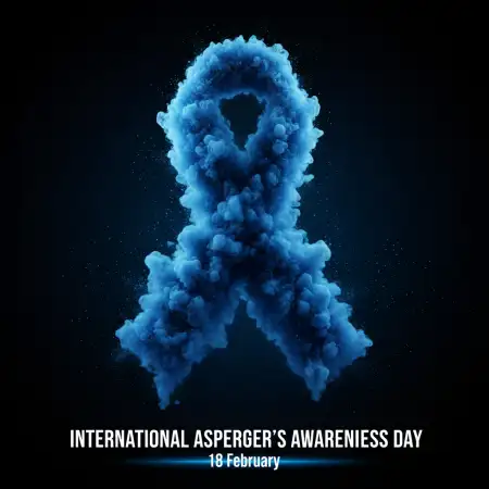 Free International Aspergers Awareness Day Awareness Background Blue Texture Background Download