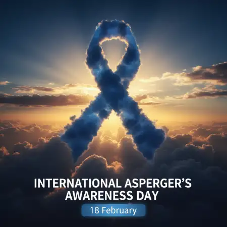 Free International Aspergers Awareness Day Awareness Message Background Download