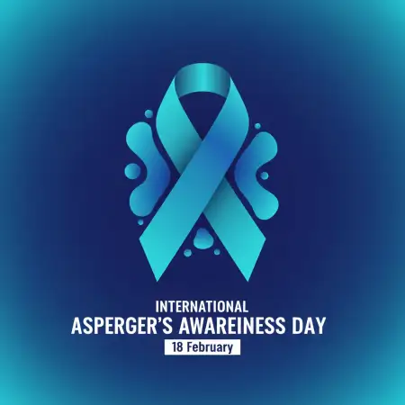 Free International Aspergers Awareness Day Awareness Typography Ideas Background Download
