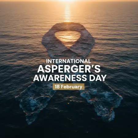 Free International Aspergers Awareness Day Brochure Content Background Download