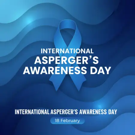 Free International Aspergers Awareness Day Creative Social Post Template Background Download
