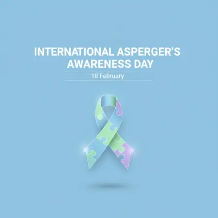 Free International Aspergers Awareness Day Digital Poster Download Background Download