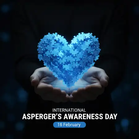 Free International Aspergers Awareness Day Social Media Awareness Campaign Background Download