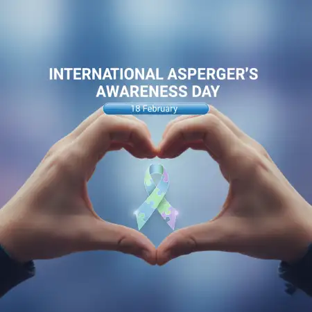 Free International Aspergers Awareness Day Wishes Background Download