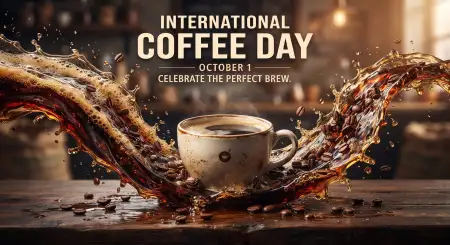 international coffee day 2026 facebook post