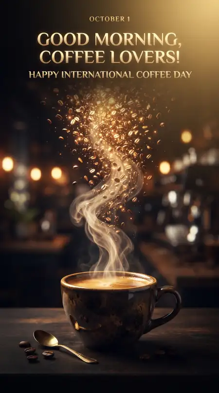 international coffee day 2026 greetings