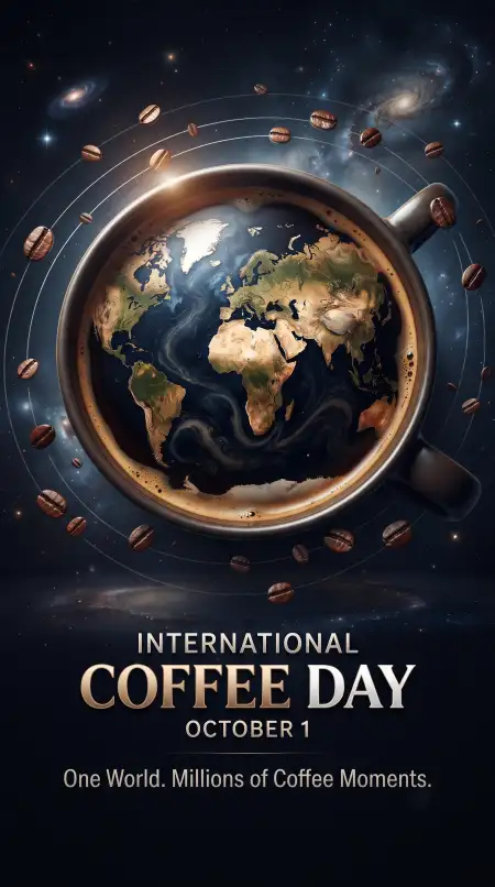 international coffee day 2026 poster free download