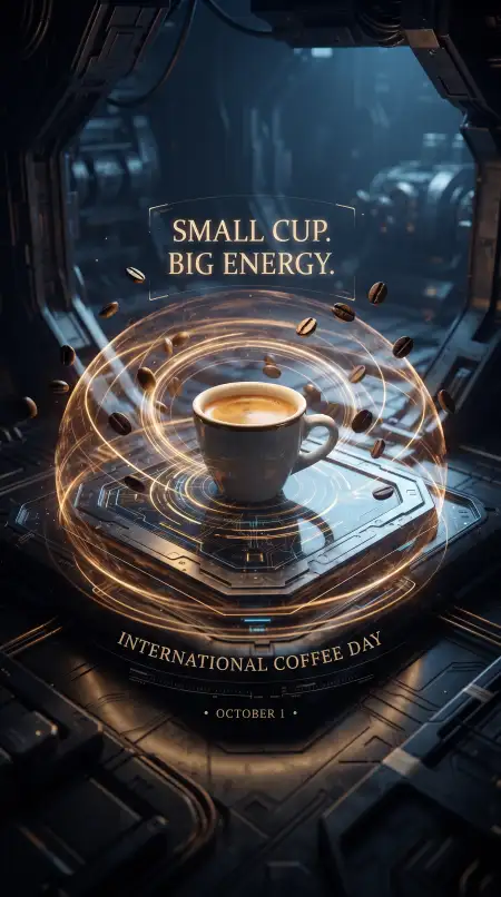 international coffee day 2026 whatsapp status
