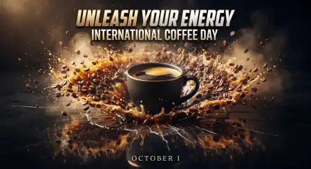 international coffee day october 1 2026 greetings