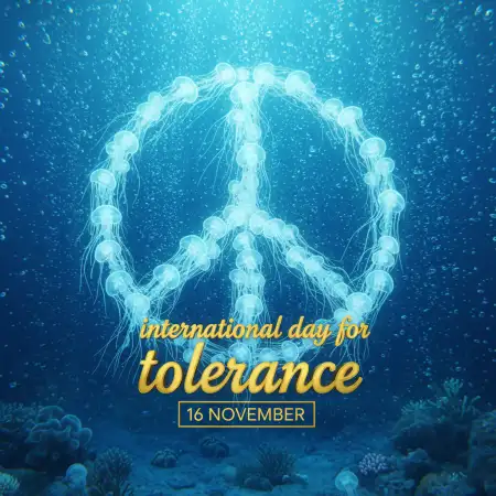 International Day For Tolerance 2025 3d Text Image - Free International Day For Tolerance 2025 Download