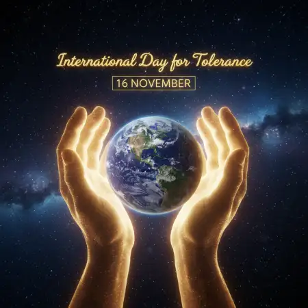 International Day For Tolerance 2025 Poster Template - Free International Day For Tolerance 2025 Download
