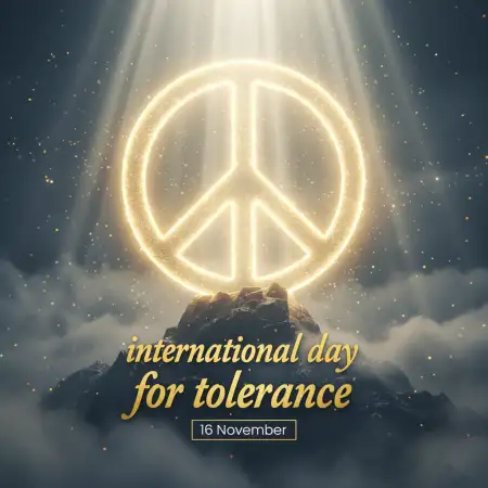 International Day For Tolerance 2025 Poster Without Copyright - Free International Day For Tolerance 2025 Download