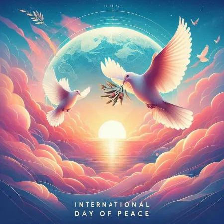 International Day Of Peace Virtual Background - Free Background Download