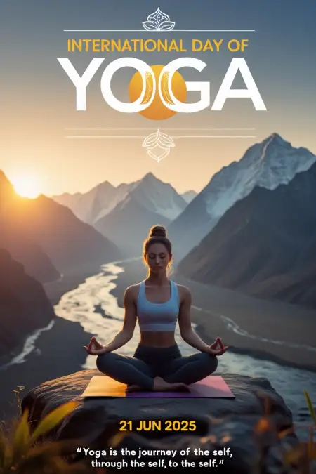 YouTube Thumbnail Image Idea For Yoga Day - Free Youtube Download