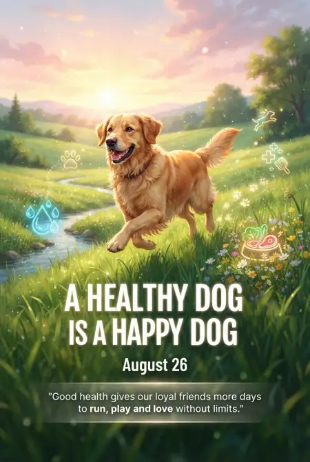 International Dog Day 2026 Dog Health Tips - Free International Dog Day 2026 Download