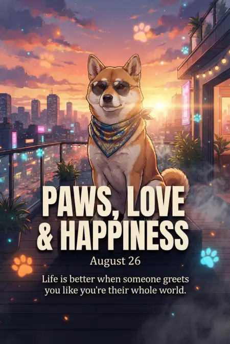 International Dog Day 2026 Facebook Post Ideas - Free International Dog Day 2026 Download