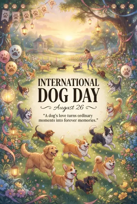 International Dog Day 2026 History And Importance - Free International Dog Day 2026 Download