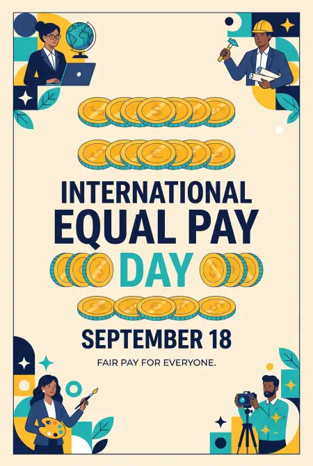 international equal pay day 2026 facebook post - International Equal Pay Day 2026