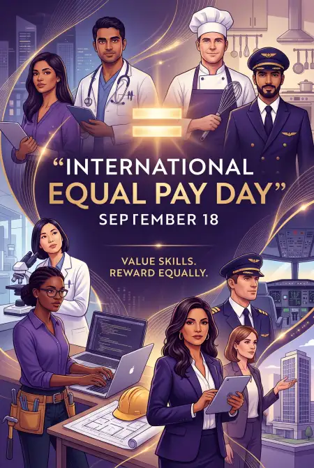 international equal pay day 2026 instagram post 2 - International Equal Pay Day 2026