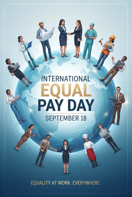 international equal pay day 2026 linkedin post