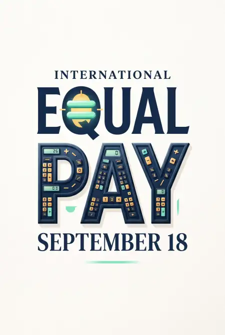 international equal pay day 2026 slogan
