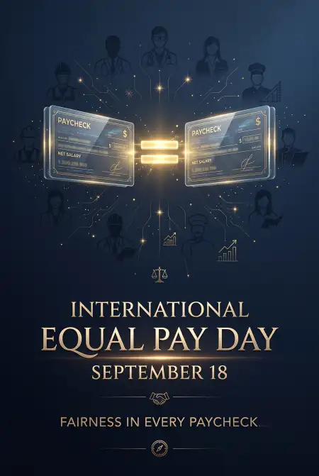 international equal pay day 2026 social media 2