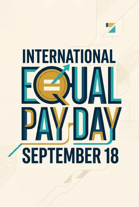 international equal pay day awareness message