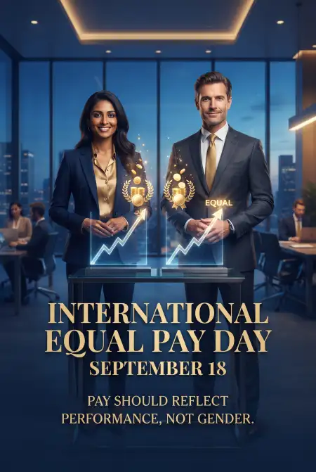 international equal pay day corporate post 2026