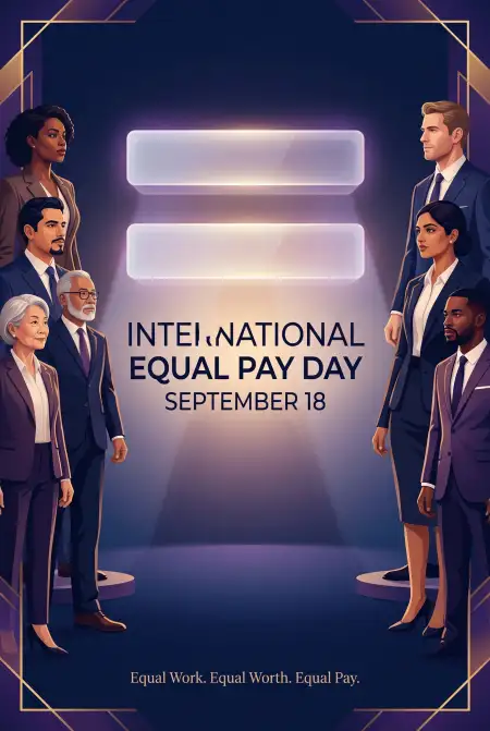 international equal pay day powerful message