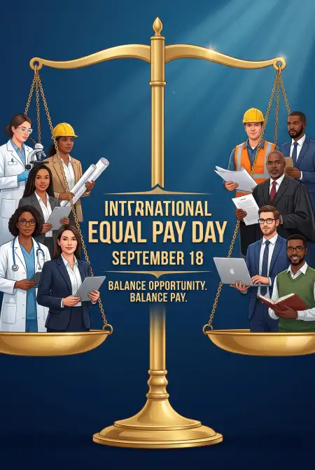 international equal pay day women empowerment - International Equal Pay Day 2026