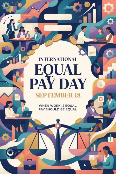 international equal pay day workplace equality quotes - International Equal Pay Day 2026