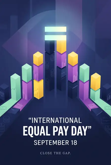 international equal pay day workplace equality - International Equal Pay Day 2026