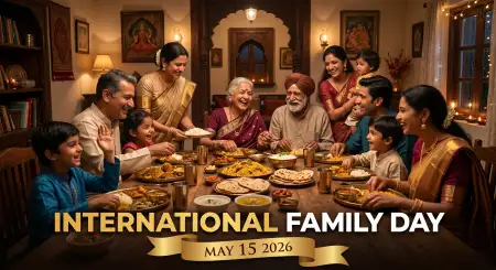 International Family Day 2026 Celebration Poster - Free International Family Day 2026 Wishes Download