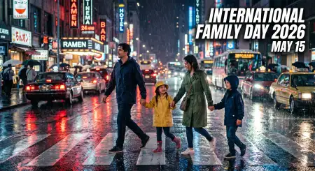 International Family Day 2026 Cinematic Family Artwork - Free International Family Day 2026 Wishes Download