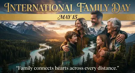 International Family Day 2026 Family Event Banner - Free International Family Day 2026 Download