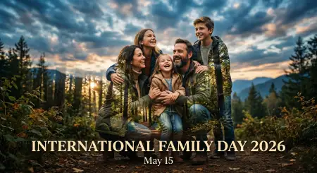 International Family Day 2026 Family Love Images - Free International Family Day 2026 Wishes Download