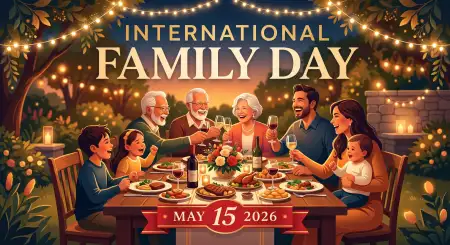 International Family Day 2026 Family Unity Poster - Free International Family Day 2026 Wishes Download