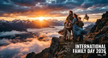 International Family Day 2026 Family Unity Wallpaper - Free International Family Day 2026 Wishes Download